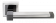 Ручка дверная Morelli MH-39 SN/BN-S (белый никель/чёрный никель) Ручка дверная Morelli MH-39 SN/BN-S (белый никель/чёрный никель)