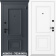 Входная дверь ELARTUM AG6016- 7024/9016 Белый камень Входная дверь ELARTUM AG6016- 7024/9016 Белый камень